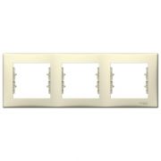 Рамка 3-м Sedna горизонт. беж. SchE SDN5800547