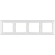 Рамка 4-м Valena горизонт. бел. IEK 774454