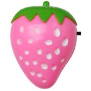 Светильник светодиодный NL-180 «Клубника» 220В ночник с выкл. розов. Camelion 12536