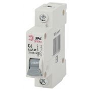 Выключатель автоматический модульный 1п C 6А 4.5кА ВА 47-29 SIMPLE-mod-01 ЭРА Б0039218