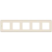 Рамка 5-м Inspiria сл. кость IEK 673971