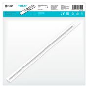 Шинопровод однофазный L1000 Track встраив. с адаптером питания и заглушкой бел. GAUSS TR127