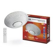 Светильник светодиодный COMFORT CRYSTAL 75Вт 3000-6500К 6000лм 230В 505х125мм с пультом ДУ IN HOME 4690612034782