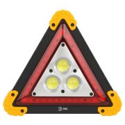 Фонарь аккумуляторный автомобильный AA-801 COB 15Вт + LED аварийный знак power bank Эра Б0052742