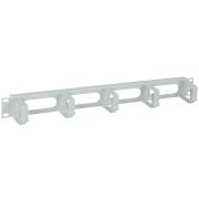 Органайзер кабельный 19 дюйм 1U 5 колец сер. ITK CO35-1M5RM